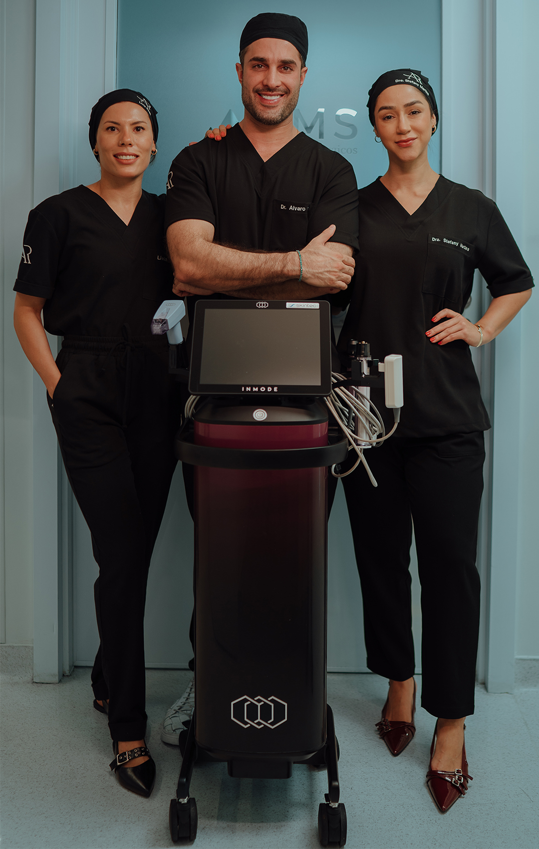 Dr. Álvaro com o Morpheus8